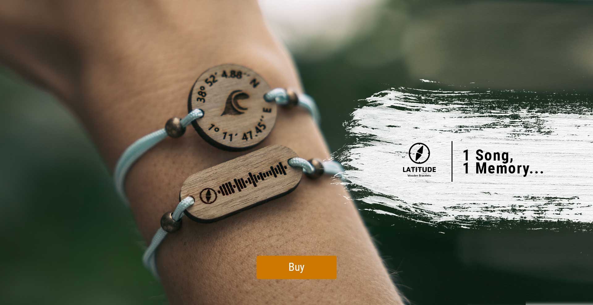 Latitude Bracelets Spotify Bracelets